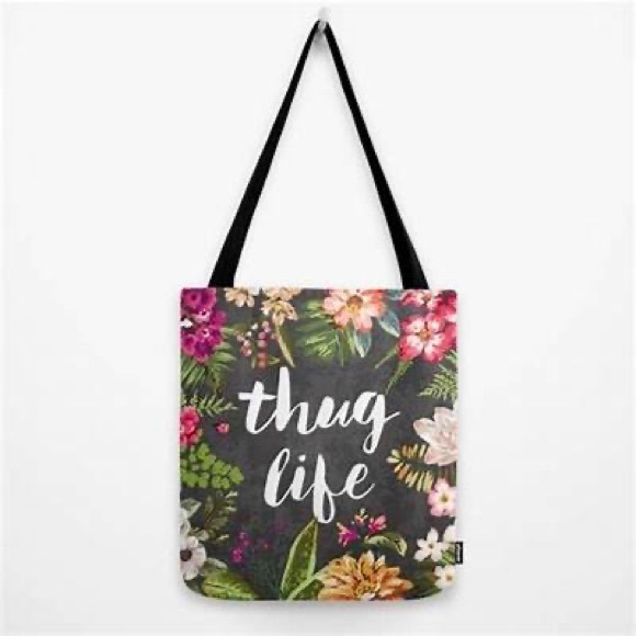 Thug life Canvas Bag - Picture 3 of 3